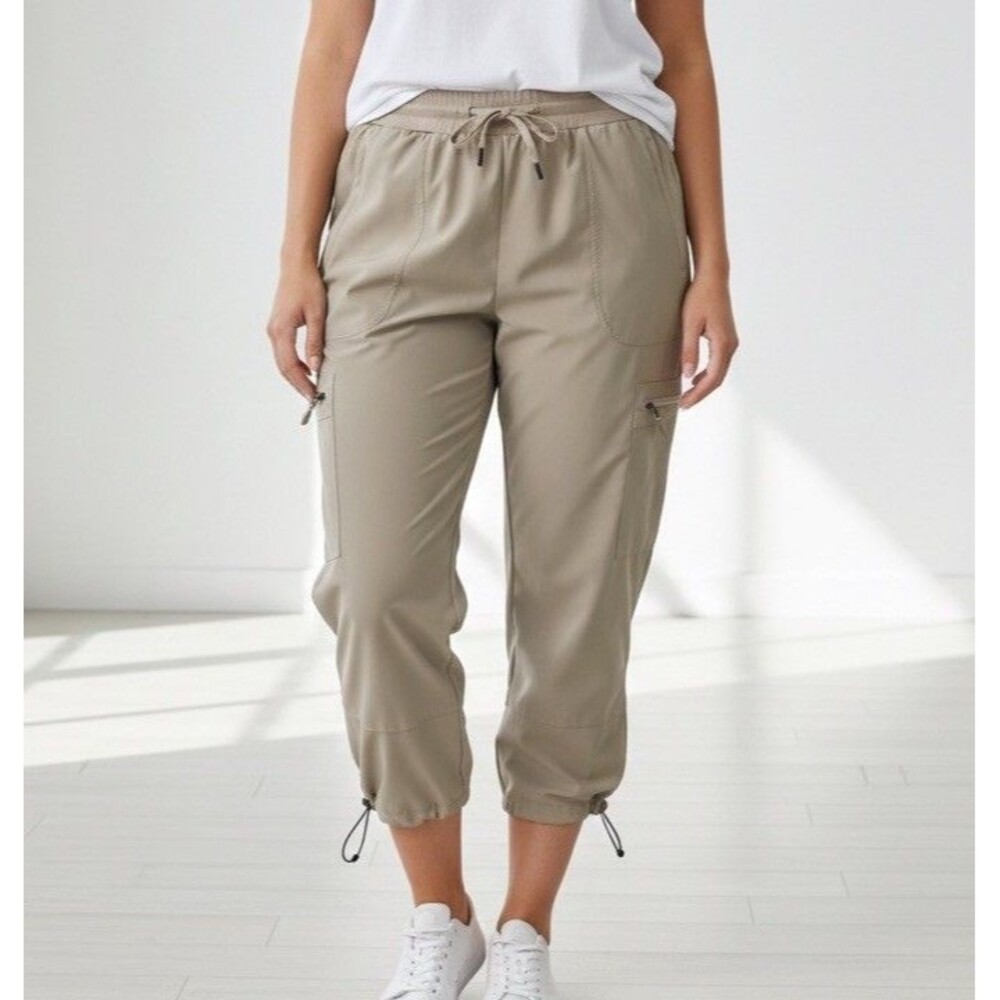 RBX Active 3XL Plus Size Utility Cargo Pants - 5 Zipper Pockets